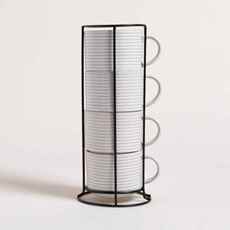 Imagen de Set x 4 tazas en rack