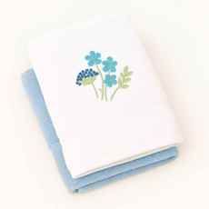 Imagen de Set x 2 toallas rostro ramillete