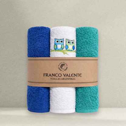 Imagen de Set x 3 toallas visita Búho CE