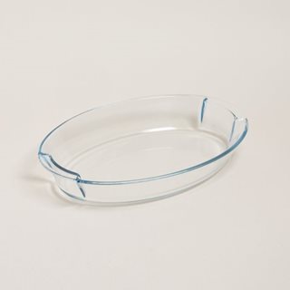 Imagen de Fuente vidrio oval